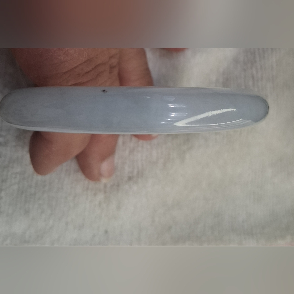 High Quality Blue Hues Jade Bangle